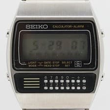Seiko Checkmate C359 5000 Digital Men's Watch Alarm Calculator Tested