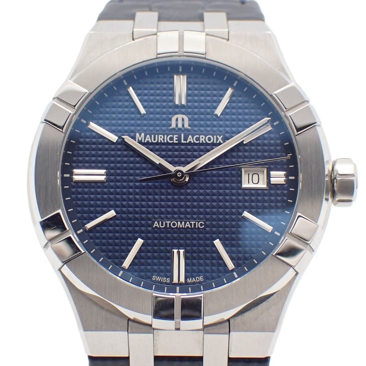 MAURICE LACROIX Icon Automatic 42mm Blue Dial AI6008-SS002-630-1
