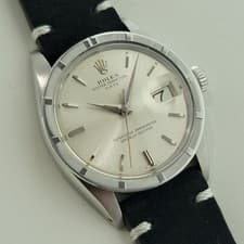 Rolex Oyster Perpetual Date Ref 1501 35MM Mens 1960s Automatic Vintage RA568B