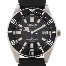 Authentic Citizen Promaster 9051-S129010/NB6021-17E TI Mechanical Automatic ...