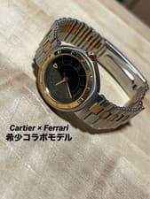 Cartier Ferrari Formula Watch Used Battery Replaced Limited Offer From Japan