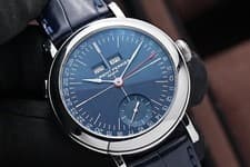 Laurent Ferrier Ecole Annual Calendar Blue Sector Dial 40mm Watch LCF025.AC.CW