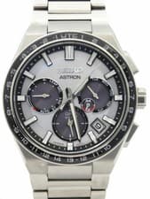 Seiko Astron Nextar Solar GPS Watch SBXC107 5X53-0BR0 42mm Silver Dial