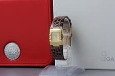 [NEAR MINT w/ Box] Omega Constellation Quadra 1631.10.12 18K Gold Qz Women Watch