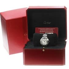 CARTIER BALLON BLEU MM W4BB0016 33mm SS Silver Dial Automatic #C031