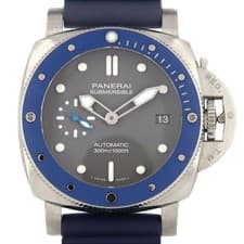 Authentic Panerai Submersible PAM00959 Stainless Steel Mechanical Automatic ...