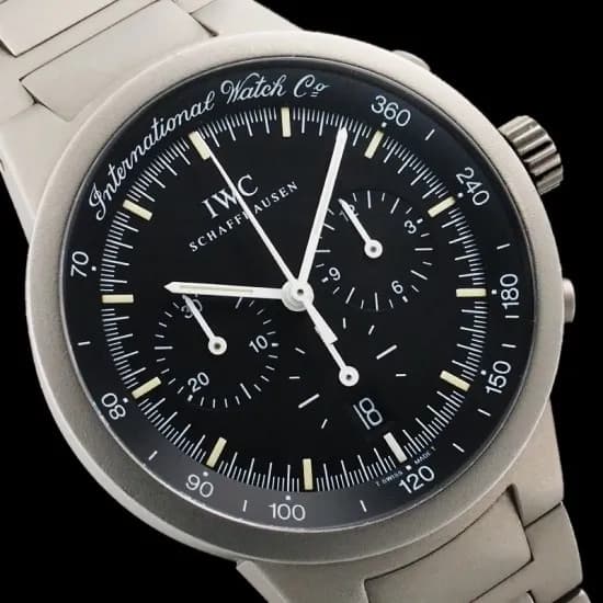 IWC GST Chronograph Quartz IW372701 Semi-Mechanical #SU224