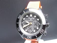 G795 Seiko Prospex Solar Diver Chronograph Watch Luxury