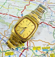 Hamilton Geneve Automatic Day Date Mens Watch