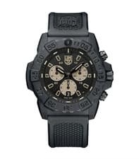 Luminox XS.3587 Navy SEAL Chronograph 45 mm Black Rubber Quartz Men's Watch