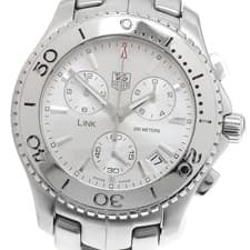 TAG HEUER CJ1111.BA0576 Link Chronograph Quartz Men's Watch From Japan G0425