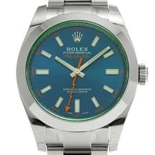 ROLEX Milgauss 116400GV Random Serial Men's Z Blue Stainless Steel #W480