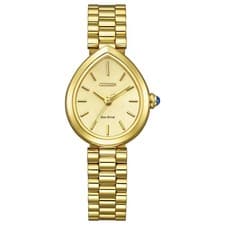 CITIZEN L Rainell EM1202-50P Gold Eco-Drive Women's Watch New in Box