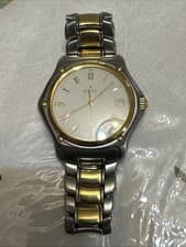 Ebel 1911 steel & 18k gold swiss quartz mens Watch