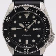 Seiko 5 Sports 4R36-07G0 AT Automatic Black Dial Men's Working Japan Dress Watch