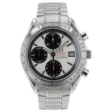 Omega Speedmaster Date White Dial 40mm Steel Automatic Men's Watch 3211.31.00