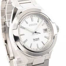 【Boxed paper】CITIZEN Series 8 NA1000-88A Date Silver Dial Automatic Watch JAPAN