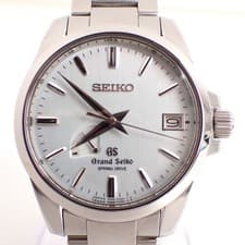 Grand Seiko Spring Drive 9R65 0AG0 SBGA015 SS Automatic White Men s Used Watch