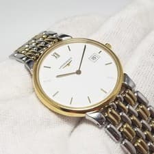 Longines Grand Classic L5.632.3 White Dial Quartz Mens Watch Used Working #11