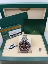 2020 Rolex GMT-Master II 126710BLRO (Pepsi) Jubilee Bracelet Box and Papers