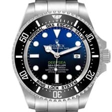 Rolex Seadweller Deepsea Cameron D-Blue Steel Mens Watch 116660 Card