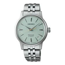 Seiko Presage SRPL63J1 Frozen Mojito Diamond Cocktail Green Dial Stainless Steel