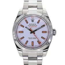 ROLEX Milgauss 116400 White Case Size 40.0mm Men's Used Watch #321217