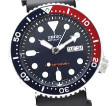 [NEAR MINT] SEIKO SKX009 7S26-0020 PEPSI Navy Boy Auto Day Date 42mm Diver Watch