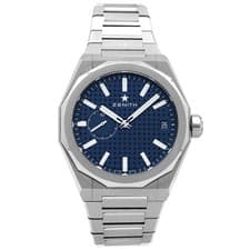 Zenith Watch Defy Skyline Blue Dial 41mm - Inventory 8734 Stainless Steel 40mm