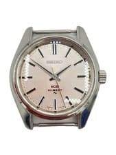 Seiko King Seiko 45-7001 Watch White Stainless Used