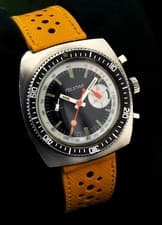 Vintage Telstar Chronograph Ref. 14012/1 Valjoux 7733 Reverse Panda Pulsations