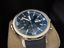 IWC Aquatimer Blue Men's Watch - IW3768-06