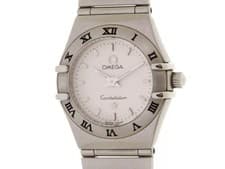 OMEGA Omega Watch Constellation Mini 1562.30 White Quartz Ladies Used