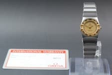 [Near MINT] Vintage 1993 OMEGA Constellation Cal.1455 Quartz Gold Women's Watch