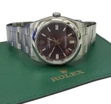 Rolex Oyster Perpetual 36mm Purple Grape Dial Reference 116000