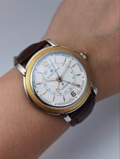 Maurice Lacroix 27857 Masterpiece Automatic Pointer Date 18K Gold Men's 39.5mm