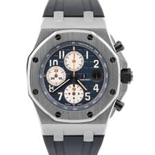 Audemars Piguet Royal Oak Offshore BLUE THEMES Steel Rubber 42mm 26470ST Watch
