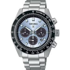 SEIKO PROSPEX SPEEDTIMER Solar SBDL109 Crystal Blue Men's Watch New in Box