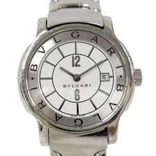 Bvlgari Bulgari Watch Solo Tempo Ladies' Quartz Used SKAI-0