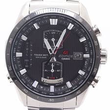Casio Edifice EQW-A1100 radio-controlled solar watch, gray dial men's wristwatch
