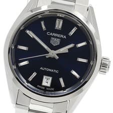 TAG Heuer WBN2411 Carrera Caliber 9 Date Automatic Women s Good Condition with B