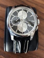 HAMILTON Jazzmaster Auto Chono H325960 Black Men's Watch