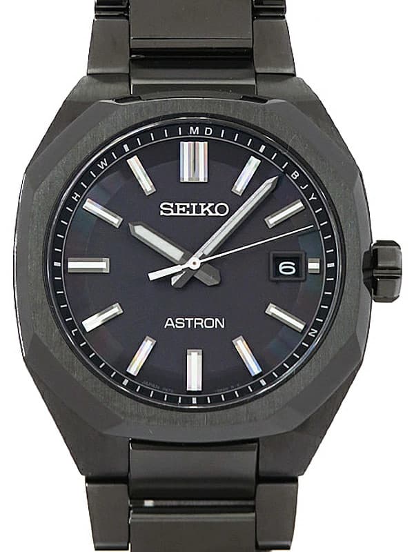 SEIKO Astron Nexter Solar Watch SBXY083 7B72-0AF0 39mm Black Dial