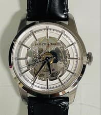 Hamilton American Classic Railroad Skeleton Automatic Watch H40655151 42mm