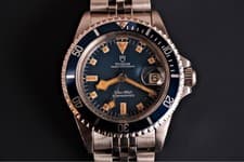 TUDOR Submariner 9411/0 Prince Oysterdate Men's Watch Blue Customized READ