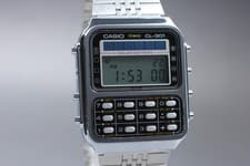 Vintage *Near MINT* Casio Calculator CL-301 Digital Quartz Mens Watch From JAPAN