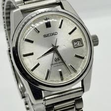 SEIKO Watch Grand Seiko 5722-9990 Silver Hand-Wound Men's Lion Medallion Auth