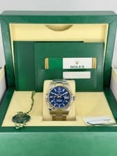 Rolex SkyDweller Blue Dial on Oyster 326934 Complete 2017
