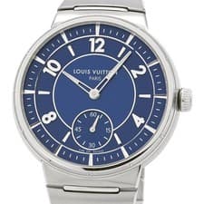 LOUIS VUITTON Tambour Automatic Steel Blue W1ST20 TO266819