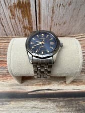 Grand Seiko 8J56-8000 Blue Dial Titanium Quartz Watch New Battery Date Japan